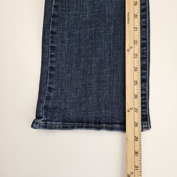Levi's Classic Bootcut Jeans Women's 10 Denim Dark Wash Mid-Rise Stretch Blue - Picture 7 of 8